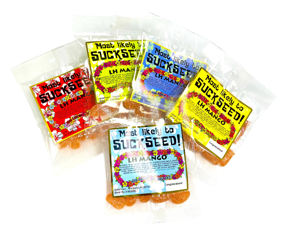 Most Likely To Suckseed - Custom Color - Sour Mango Gummy