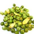 Green Peas with Garlic Slices