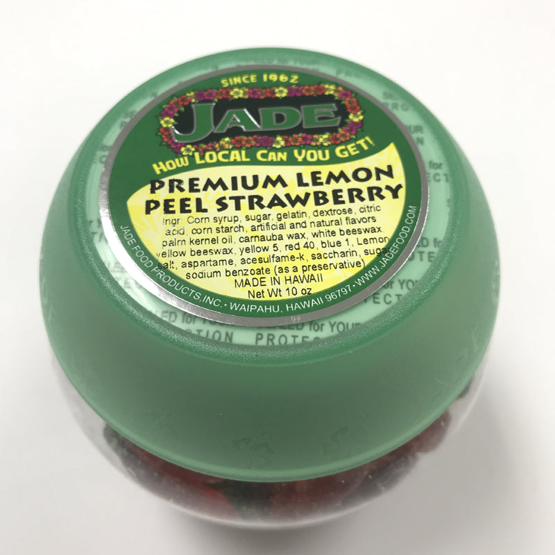 Premium Lemon Peel Strawberry Jar