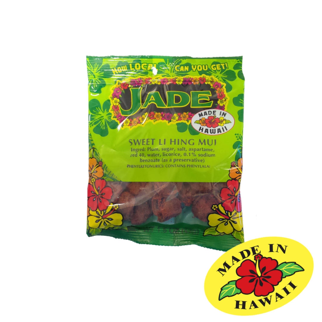 JADE SWEET LI HING MUI (Red) - Jade Food Products Inc 
