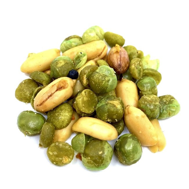 Spicy Green Peas & Peanuts