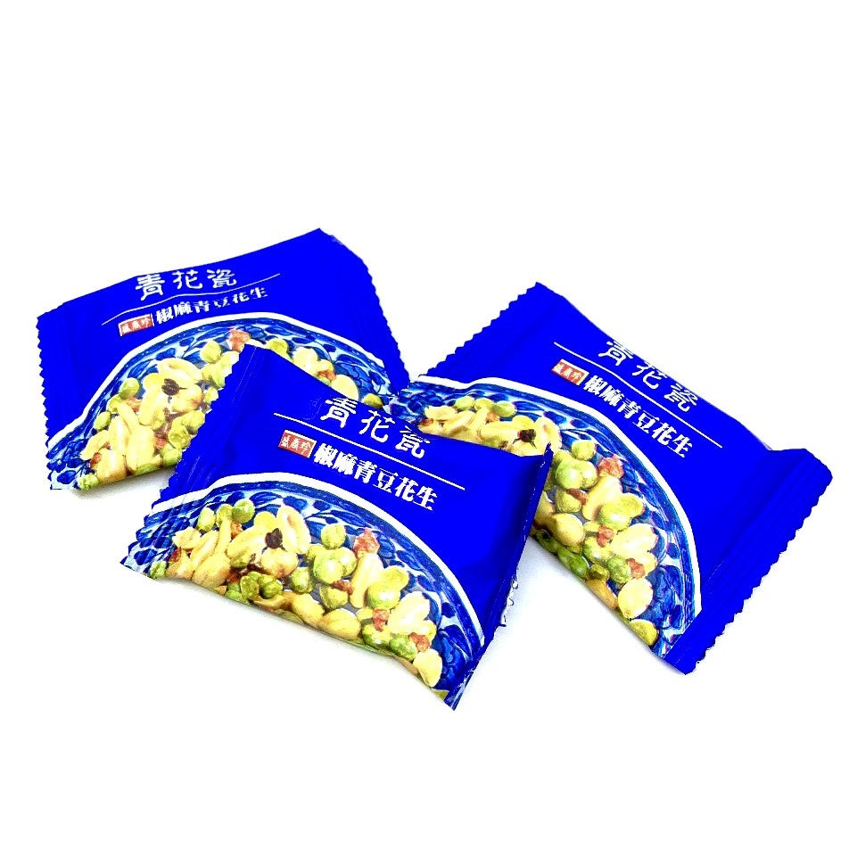Spicy Green Peas & Peanuts