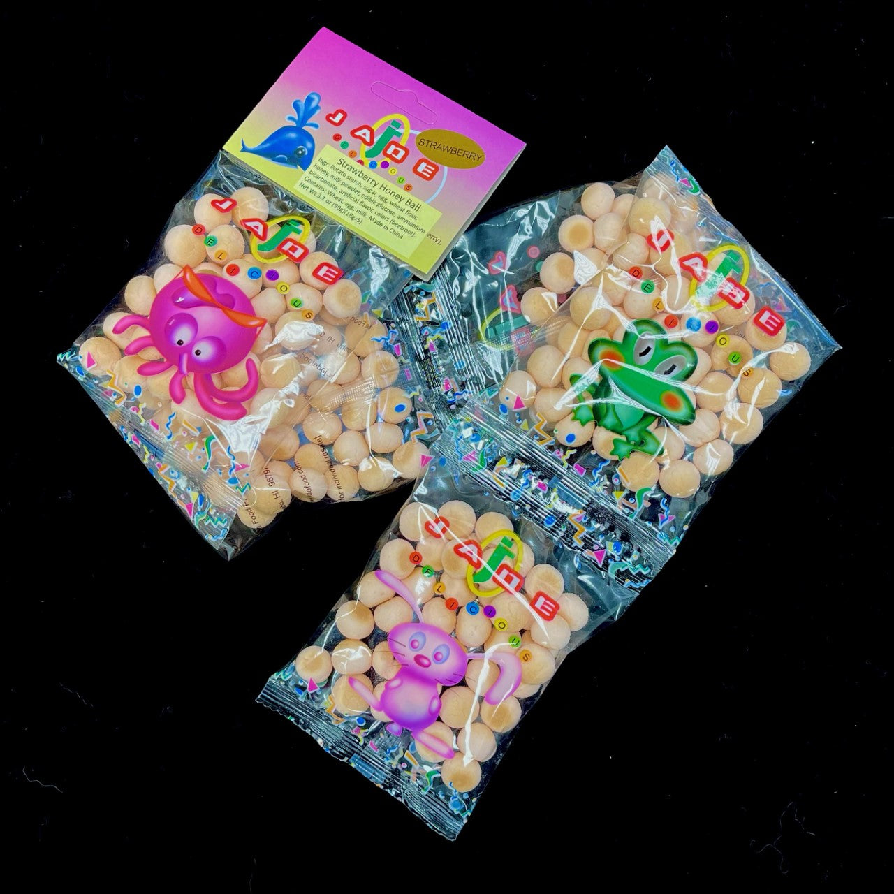 Strawberry Honey Balls