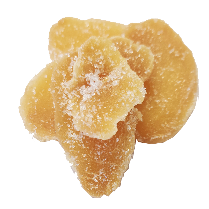 Crystallized Ginger (see DIY recipe for Ginger Ice Cream) - Jade Food Products Inc 