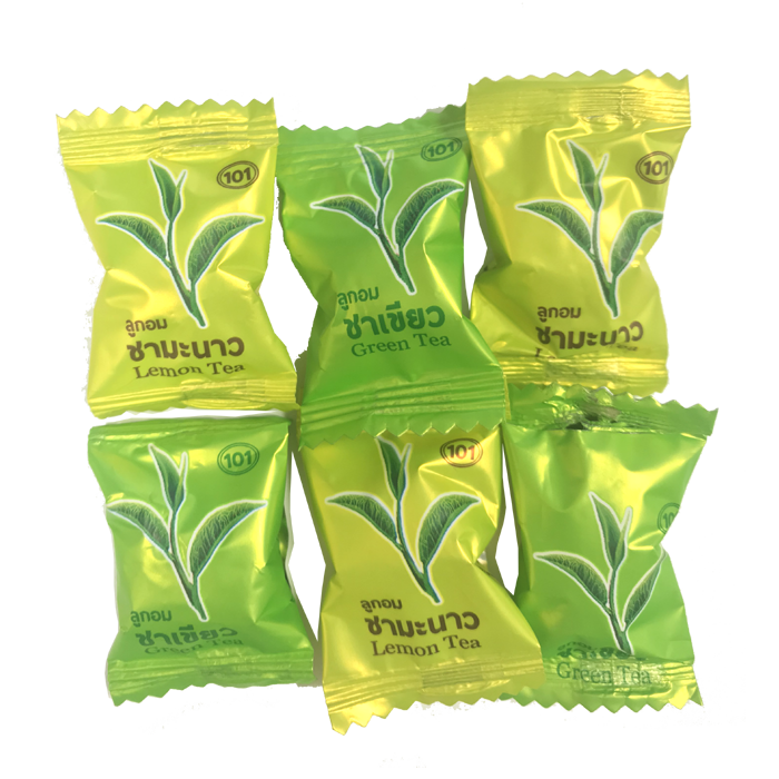Green and Lemon Tea Candy Jade Food Jade Food Products Inc