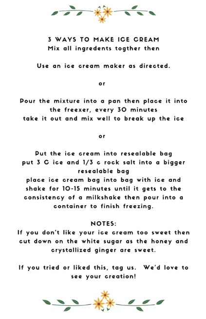 Crystallized Ginger (see DIY recipe for Ginger Ice Cream) - Jade Food Products Inc 