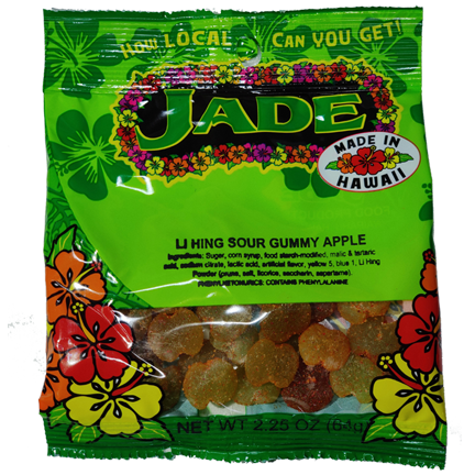 
                  
                    JADE Li Hing Sour Apples (M) - Jade Food Products Inc 
                  
                